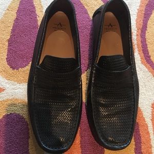 Bally black men drivers in size 9